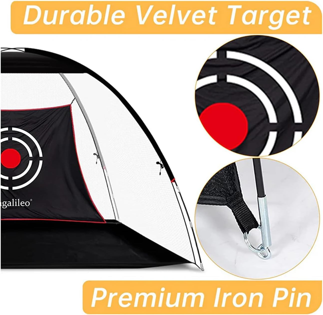 Golf Net,Golf Net Backyard Driving,Golf Driving Range,Golf Set Net,Heavy Duty Dome Golf Practice Net,Golf Practice Hitting Net,Quick Setup with Target Cloth and Carry Bag(Style Optional)